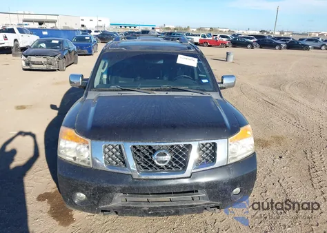 2012 Nissan Armada Sl из США, поврежденный, VIN 5N1BA0ND0CN602353